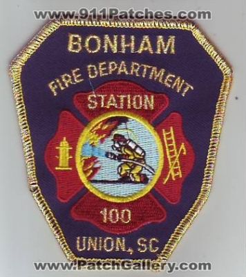 Bonham Fire Department Station 100 (South Carolina)
Thanks to Dave Slade for this scan.
Keywords: dept. union sc
