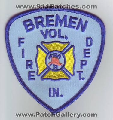 Bremen Volunteer Fire Department (Indiana)
Thanks to Dave Slade for this scan.
Keywords: vol. dept. in.