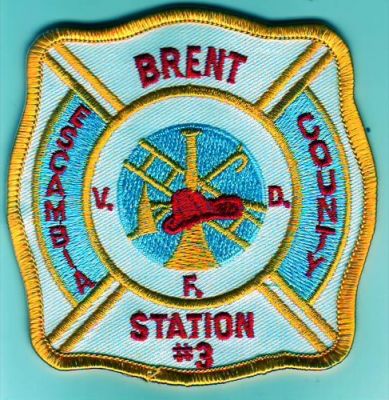 Brent V.F.D. Station #3 (Florida)
Thanks to Dave Slade for this scan.
County: Escambia
Keywords: volunteer fire department vfd number