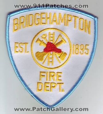 Bridgehampton Fire Department (New York)
Thanks to Dave Slade for this scan.
Keywords: dept.