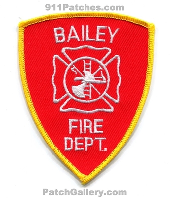 Bailey Fire Department Patch (North Carolina)
Scan By: PatchGallery.com
Keywords: dept.