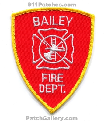 Bailey Fire Department Patch (North Carolina)
Scan By: PatchGallery.com
Keywords: dept.