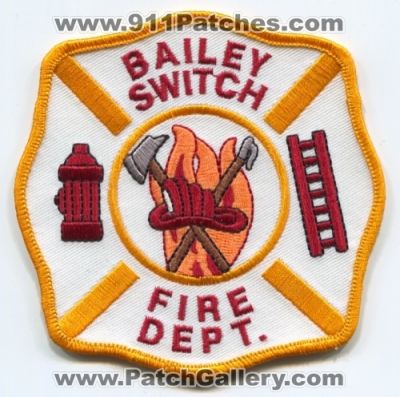 Bailey Switch Fire Department (Kentucky)
Scan By: PatchGallery.com
Keywords: dept.