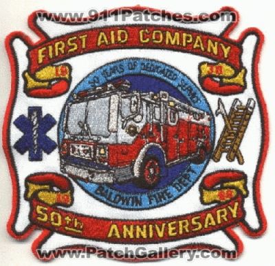 Baldwin Fire Department First Aid Company 50 Years (New York)
Thanks to Brent Kimberland for this scan.
Keywords: dept.