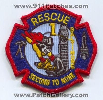 Baltimore City Fire Department Rescue 1 (Maryland)
Scan By: PatchGallery.com
Keywords: dept. bcfd b.c.f.d. second to none