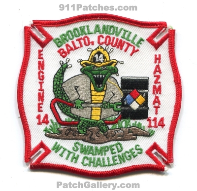 Baltimore County Fire Department Engine 14 HazMat 114 Brooklandville Patch (Maryland)
Scan By: PatchGallery.com
Keywords: co. dept. balto. company station haz-mat hazardous materials swamped with challenges