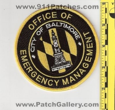 Baltimore Office of Emergency Management (Maryland)
Thanks to Bob Brooks for this scan.
Keywords: oem city of