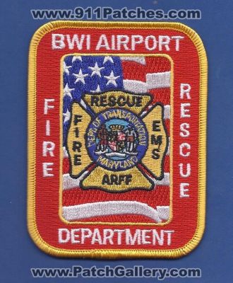 Baltimore Washington International Airport Fire Rescue Department (Maryland)
Thanks to Paul Howard for this scan.
Keywords: bwi dept. rescue ems arff cfr aircraft firefighter firefighting crash