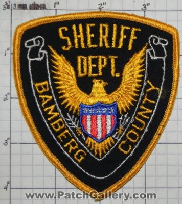 Bamberg County Sheriff's Department (South Carolina)
Thanks to swmpside for this picture.
Keywords: sheriffs dept.