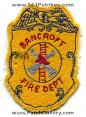 Bancroft Fire Department Patch (Colorado) (Defunct)
[b]Scan From: Our Collection[/b]
Now West Metro Fire Rescue
Keywords: dept.