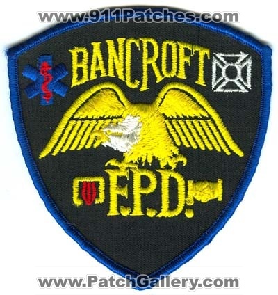 Bancroft Fire Protection District Patch (Colorado) (Defunct)
[b]Scan From: Our Collection[/b]
Now West Metro Fire Rescue
Keywords: f.p.d. fpd department dept.