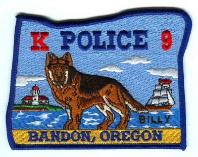 Bandon Police K-9 (Oregon)
Scan By: PatchGallery.com
