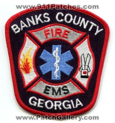Banks County Fire Department EMS (Georgia)
Scan By: PatchGallery.com
Keywords: dept.