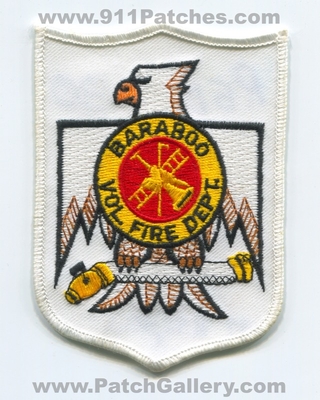 Baraboo Volunteer Fire Department Patch (Wisconsin)
Scan By: PatchGallery.com
Keywords: vol. dept.
