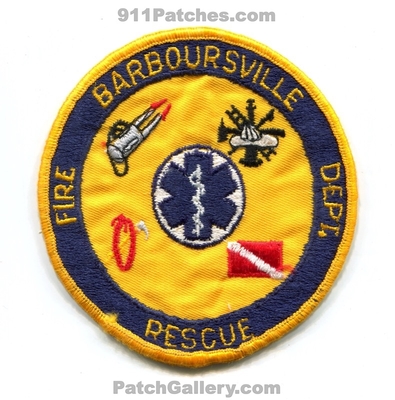 Barboursville Fire Rescue Department Patch (Kentucky)
Scan By: PatchGallery.com
Keywords: dept.