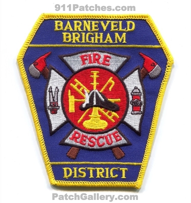 Barneveld Brigham Fire Rescue District Patch (Wisconsin)
Scan By: PatchGallery.com
Keywords: dist. department dept.