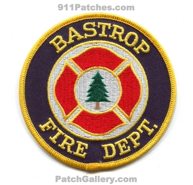 Bastrop Fire Department Patch (Texas)
Scan By: PatchGallery.com
Keywords: dept.