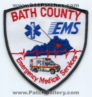 Bath County Emergency Medical Services (Kentucky)
Scan By: PatchGallery.com
Keywords: ems emt paramedic ambulance