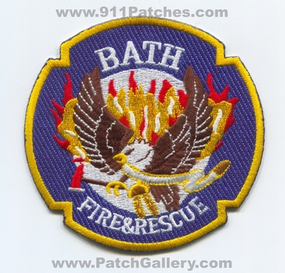 Bath Fire and Rescue Department Patch (Ohio)
Scan By: PatchGallery.com
Keywords: & dept.
