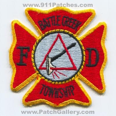 Battle Creek Township Fire Department Patch (Michigan)
Scan By: PatchGallery.com
Keywords: twp. dept. fd