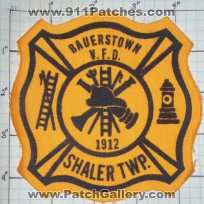 Bauerstown Volunteer Fire Department (Pennsylvania)
Thanks to swmpside for this picture.
Keywords: v.f.d. vfd shaler township twp.