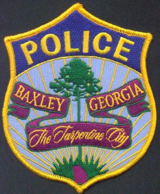 Baxley Police
Thanks to EmblemAndPatchSales.com for this scan.
Keywords: georgia