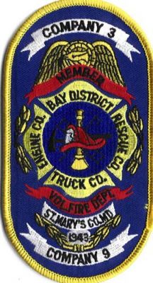 Bay District Volunteer Fire Department Company 3 Company 9 (Maryland)
Thanks to Jason Adams for this scan.
(Confirmed)
www.bdvfd.org
Keywords: member engine co rescue truck