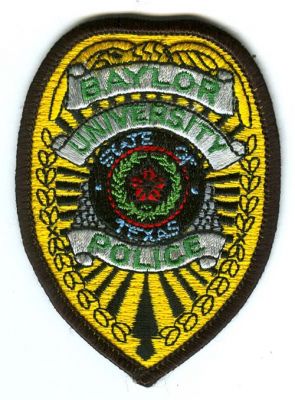 Baylor University Police (Texas)
Scan By: PatchGallery.com
