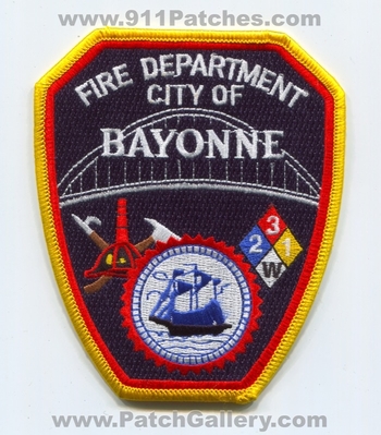 Bayonne Fire Department Patch (New Jersey)
Scan By: PatchGallery.com
Keywords: city of dept. bridge