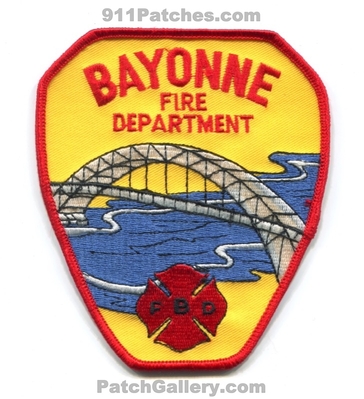 Bayonne Fire Department Patch (New Jersey)
Scan By: PatchGallery.com
Keywords: dept.