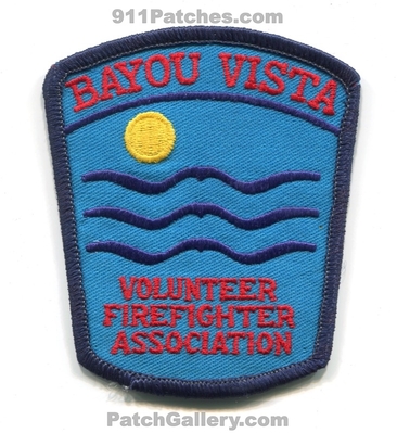 Bayou Vista Volunteer Firefighters Association Patch (Texas)
Scan By: PatchGallery.com
Keywords: vol.