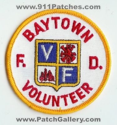 Baytown Volunteer Fire Department (Texas)
Thanks to Mark C Barilovich for this scan.
Keywords: f.d. fd vf