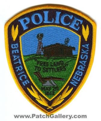 Beatrice Police (Nebraska)
Scan By: PatchGallery.com
