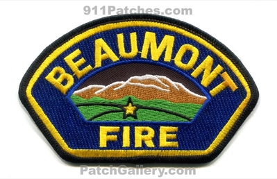 Beaumont Fire Department Patch (California)
Scan By: PatchGallery.com
Keywords: dept.