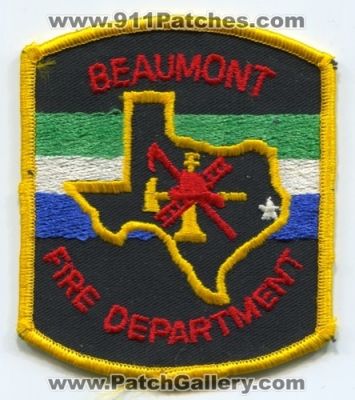 Beaumont Fire Department Patch (Texas)
Scan By: PatchGallery.com
Keywords: dept.