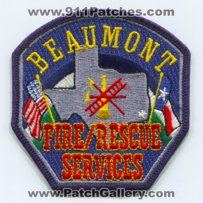 Beaumont Fire Rescue Services Patch (Texas)
Scan By: PatchGallery.com
Keywords: department dept.
