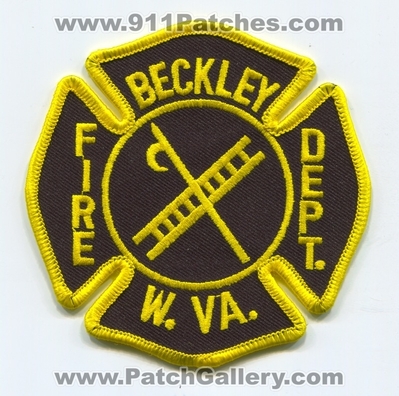 Beckley Fire Department Patch (West Virginia)
Scan By: PatchGallery.com
Keywords: dept. w.va.