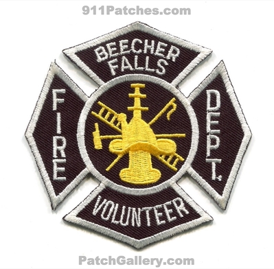 Beecher Falls Volunteer Fire Department Patch (Vermont)
Scan By: PatchGallery.com
Keywords: vol. dept.