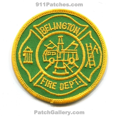 Belington Fire Department Patch (West Virginia)
Scan By: PatchGallery.com
Keywords: dept.