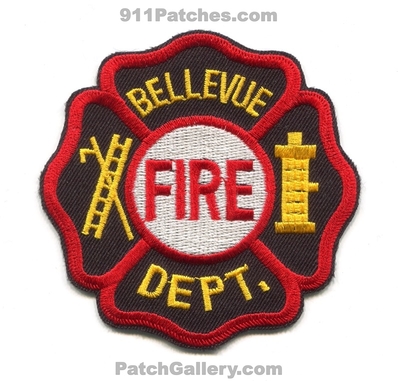 Bellevue Fire Department Patch (Nebraska)
Scan By: PatchGallery.com
Keywords: dept.