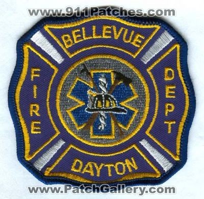 Bellevue Dayton Fire Dept Patch (Kentucky)
[b]Scan From: Our Collection[/b]
Keywords: department