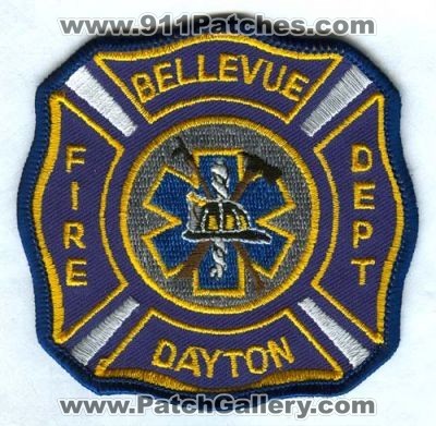 Bellevue Dayton Fire Dept Patch (Kentucky)
[b]Scan From: Our Collection[/b]
Keywords: department