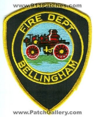 Bellingham Fire Department (Washington)
Scan By: PatchGallery.com
Keywords: dept.