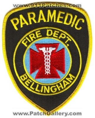 Bellingham Fire Department Paramedic (Washington)
Scan By: PatchGallery.com
Keywords: dept. ems