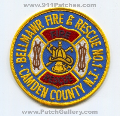 Bellmawr Fire and Rescue Company Number 1 Camden County Patch (New Jersey)
Scan By: PatchGallery.com
Keywords: & co. no. #1 department dept. n.j.