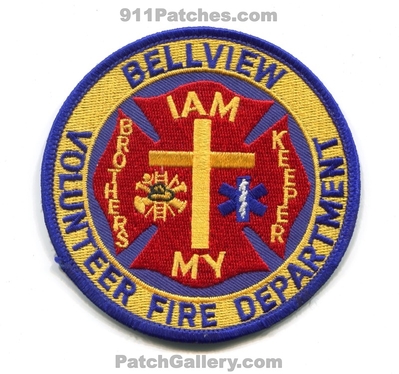 Bellview Volunteer Fire Department Patch (North Carolina)
Scan By: PatchGallery.com
Keywords: vol. dept. i am my brothers keeper