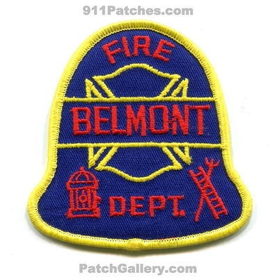 Belmont Fire Department Patch (South Carolina)
Scan By: PatchGallery.com
Keywords: dept.