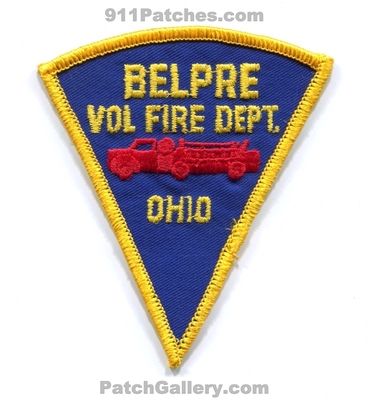 Belpre Volunteer Fire Department Patch (Ohio)
Scan By: PatchGallery.com
Keywords: vol. dept.