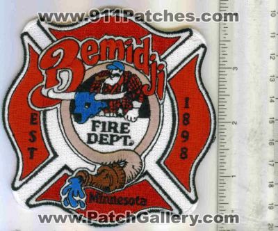 Bemidji Fire Department (Minnesota)
Thanks to Mark C Barilovich for this scan.
Keywords: dept.