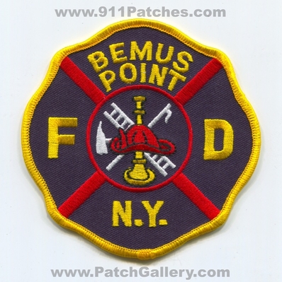 Bemus Point Fire Department Patch (New York)
Scan By: PatchGallery.com
Keywords: dept. fd n.y.